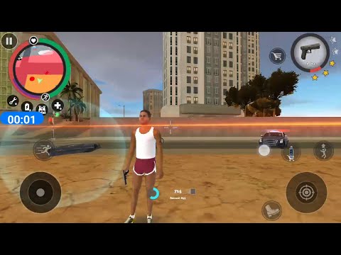 Vegas Crime Simulator -4- Super Gangster Crime Hero Gameplay 2023 Open World Game for Android Ios
