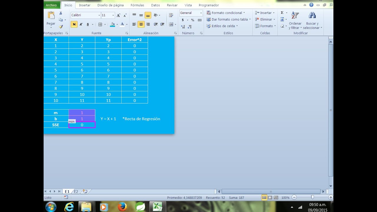 Optimización con OpenSolver