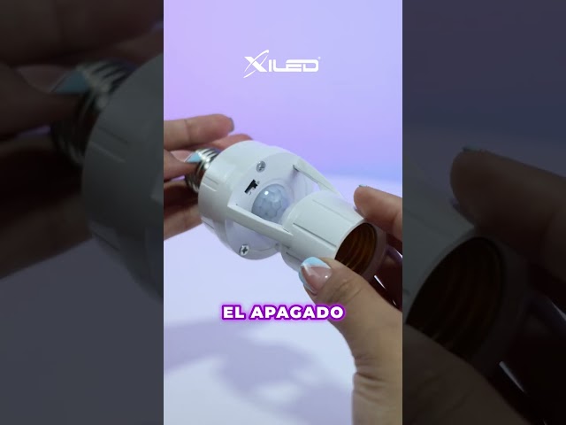 Vídeo relacionado con Eawfgtuw Adaptador de bombilla E27 con sensor de movimiento e interruptor de luz de control de voz, accesorio inalámbrico para el hogar compatible