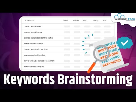 How to Brainstorm SEO Keywords for Your Website New Keywords Ideas 