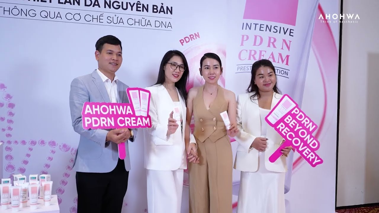 RECAP AHOHWA RA MẮT SẢN PHẨM PDRN