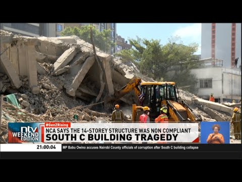 Rescue efforts underway as four people trapped under collapsed building in South C