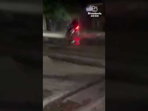 PERSECUCIÓN fallida en SALTA: Policías y SOSPECHOSO terminaron en el PISO