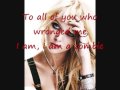 Taylor Momsen Zombie [With Lyrics] 