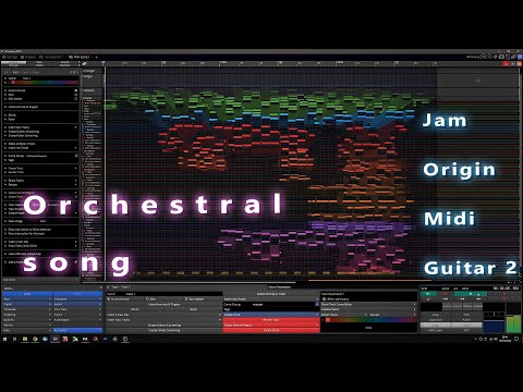 Orchestral song using Jam Origin Midi Guitar 2