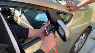 Mirror Glass Replacement For Toyota Prius 2004 - 2009 DIY