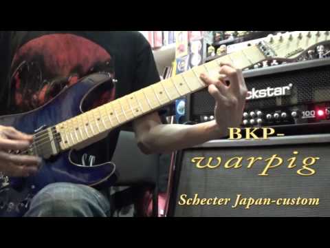 Seymour Duncan "NAZGUL" vs "PEGASUS" vs BKP "WARPIG" bridge pickups comparison