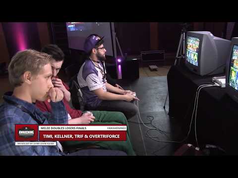Awakening3 - Timi + Kellner Vs. Trif + Overtriforce - Losers Finals - Melee Doubles