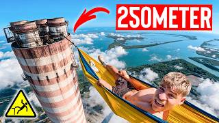 Wilde Übernachtung auf HÖCHSTEM TURM Italiens!🇮🇹| Werden wir entdeckt?! 