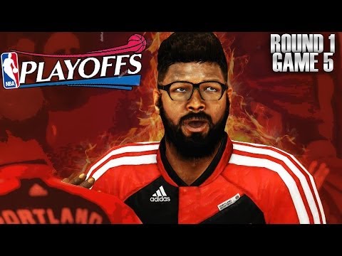 NBA 2K14 PS4 MyCAREER - NBA Playoffs R1G5 - The Elimination Game - He's On Fire Pt.2!!
