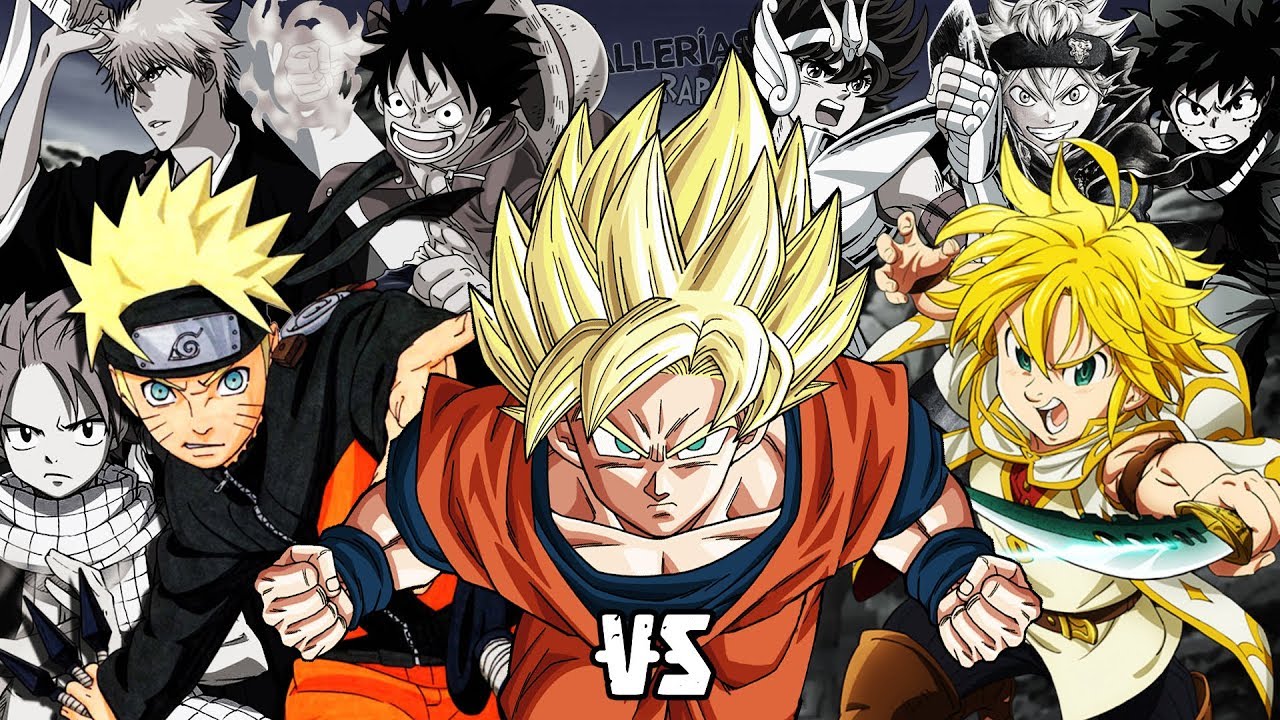 Generaciones del Anime || MACRO BATALLA DE RAP || Kballero ft.Keyto & Más || (Prod.HollywoodLegends)