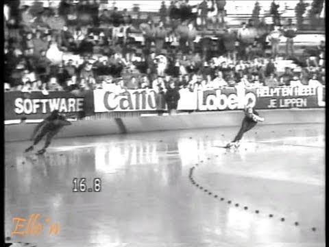 World Cup Den Haag 1989 - 1500 m Søndrål - Bos