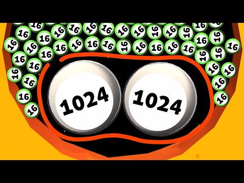 SURROUND AND MERGE: Level Up Balls 'Draw To Merge' (Max Level)