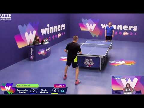 WINners CUP table 1 02.02 Panchenko Bogdan - Siedin Vladimir 17:30