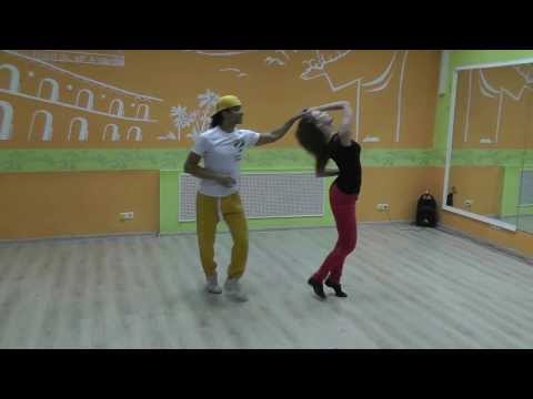 Zouk Class 19.08.13 at Brazuka Dance School - Wakko, Oksana