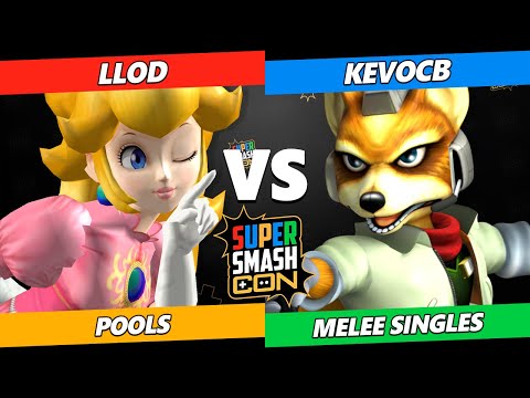 SSC 2023 - lloD (Peach) Vs. kevOCB (Fox) Smash Melee Tournament