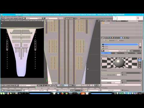 Large Blender 2.6 Tutorial 3h - Start texturing the top of the throat.mp4