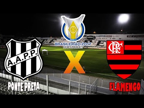 PONTE PRETA 1 X  0 FLAMENGO - GOLS E MELHORES MOMENTOS 02/10/20!7  - BRASILEIRÃO 2017