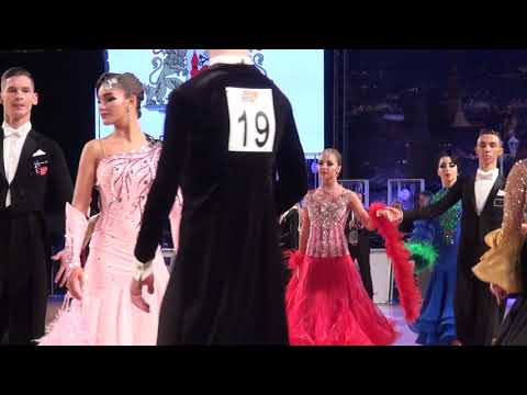 00706 WDSF World Junior II ST. 1st r. SF. Baltic Grand Prix 14.12.2019