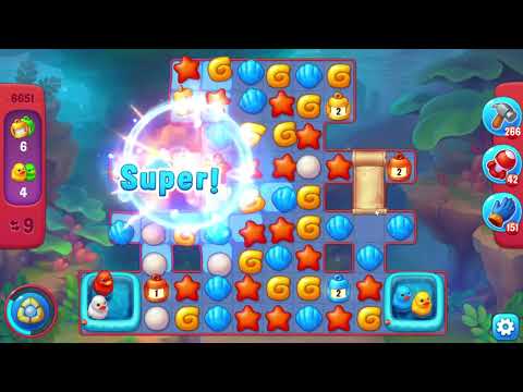 Fishdom 6651 Hard Level - 15 moves - NO BooSTERS