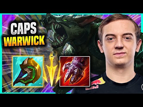 CAPS IS INSANE WITH WARWICK! - G2 Caps Plays Warwick Top vs Sett! | Season 2022