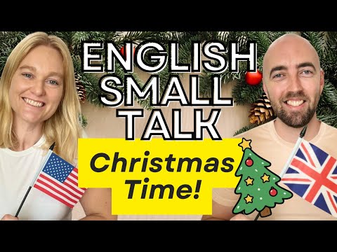 Small Talk English Conversation: Christmas Plans Vocabulary | How to Talk Holiday Plans in English