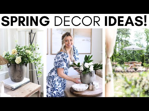 SPRING DECORATING IDEAS || BUDGET-FRIENDLY DECOR TIPS || DECORATING FOR SPRING