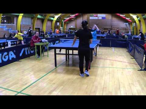 160130 Kval TOP12, Alberte Holck Christensen - Sarah Bengtsson