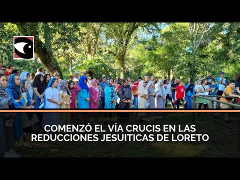 Comenzó el Vía Crucis en las Reducciones Jesuíticas de Loreto