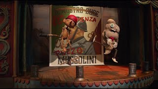 Pinocchio Mocking Mussolini and Nazi | Guillermo del Toro's Pinocchio (2022)