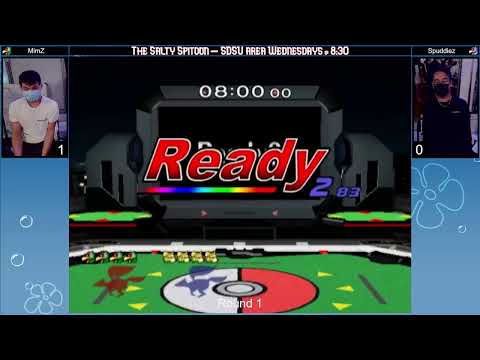 Salty Spitoon Melee #20 Round 1 - MimZ (falco) vs Spuddiez (fox)