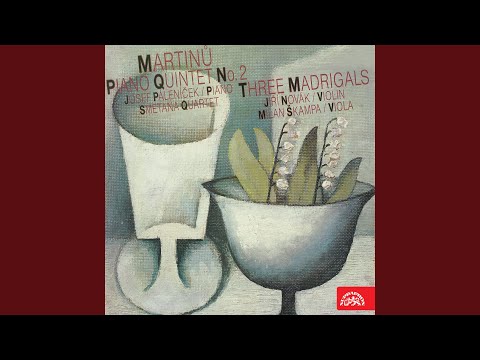 Three Madrigals (Duo No. 1) for Violin and Viola, H. 313 - Poco allegro