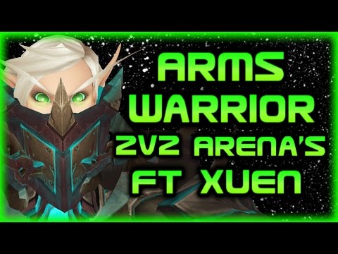 Arms & Wind Walker 2v2 Arena Laughs /w Xuen "Cho cho!!" - 7.1 wow Legion Warrior monk pvp [Evylyn]