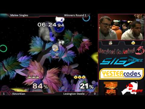 COA6 SSBM - Kevorkian (Dr Mario) vs Lexington Steele (Sheik) - W1