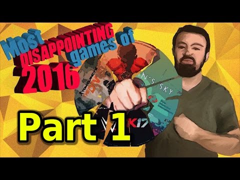 The Most Disappointing Games of 2016 Countdown - Part 1