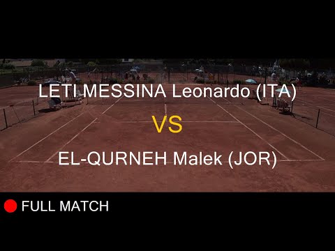 LETI MESSINA Leonardo (ITA) VS EL-QURNEH Malek (JOR) - La Balle Mimosa 2022
