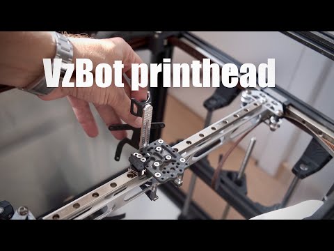VzBot printhead CF + aluminium