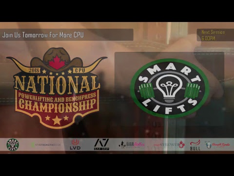 2018 CPU Nationals: Wednesday (Session 3, Platform 1, Open Women 63-72)