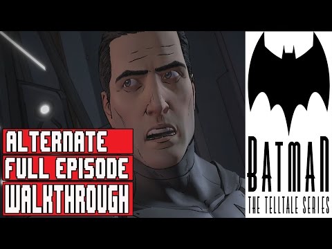 BATMAN TELLTALE EPISODE 1 Full Game Walkthrough - No Commentary (#TelltaleBatman Full Game) 2016