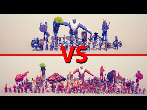 SECRETS Team vs ALL UNITS Team - Totally Accurate Battle Simulator TABS