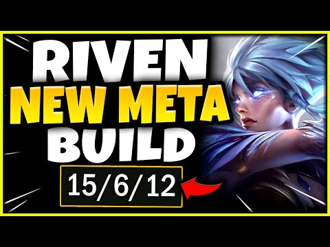 RIVEN'S NEW META BUILD IS 100% NUTTY! S12 RIVEN TOP GAMEPLAY! (Season 12 Riven Guide)