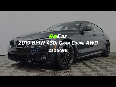 2019 BMW 430i GRAN COUPE AWD - 230649B
