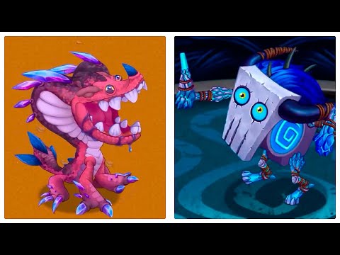 RARE INCISAUR, RARE TYMPA - New Monsters! Animation & Sounds (My Singing Monsters)