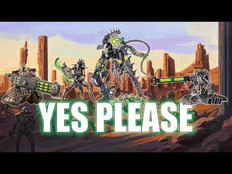 New Necrons Cursed Legion Detachment and Nekrosor Ammentar Rules