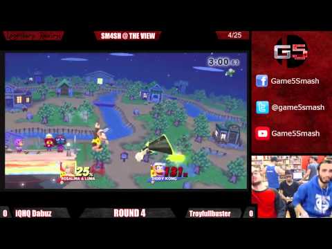 SM4SH @ THE VIEW: iQHQ|Dabuz vs. Troyfullbuster