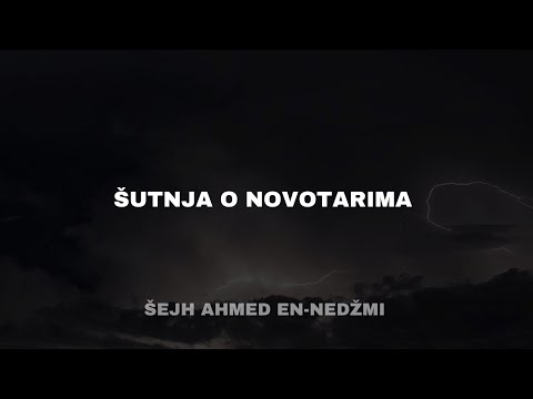 Šutnja o novotarima || Šejh Ahmed en-Nedžmi