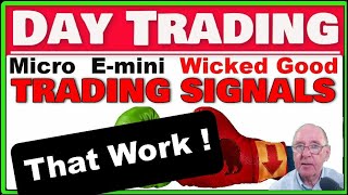 Day Trading Micro E-Minis for Income - Wicked Good Trading Signals using Candlesticks and MACD