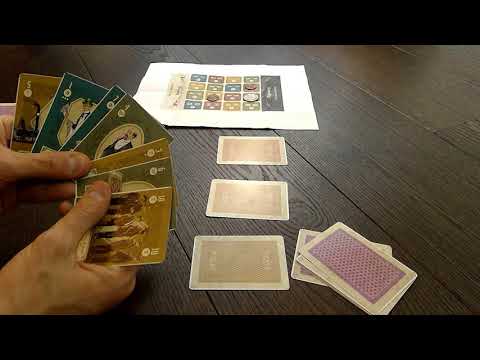 How to play Holmes and Moriarty...Round 1 and 2 demonstration