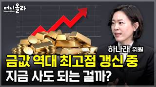 금 팔 때는 달러와 금리를 봐라...매도 타이밍 잡는 전문가 노하우 [금 투자 전략 / 하나래 전문위원 2부…