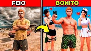 Jogando Como FEIO VS BONITO no GTA 5 RP!!